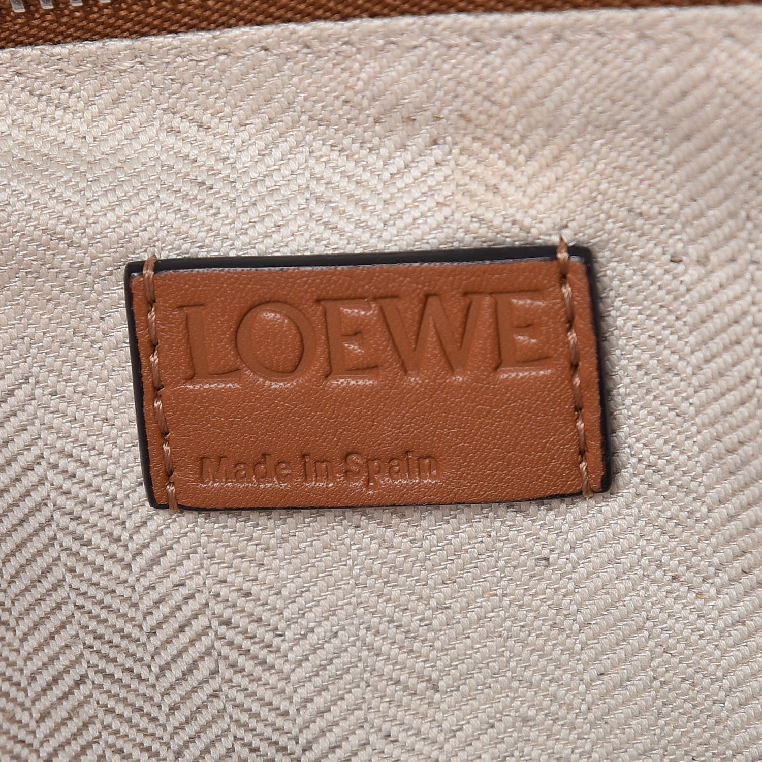 Loewe Calfskin Puzzle Bag Tan 8 of 10