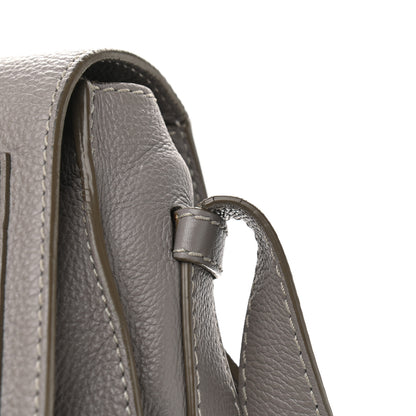 Chloe Calfskin Medium Marcie Round Crossbody Bag Cashmere Grey 10 of 17