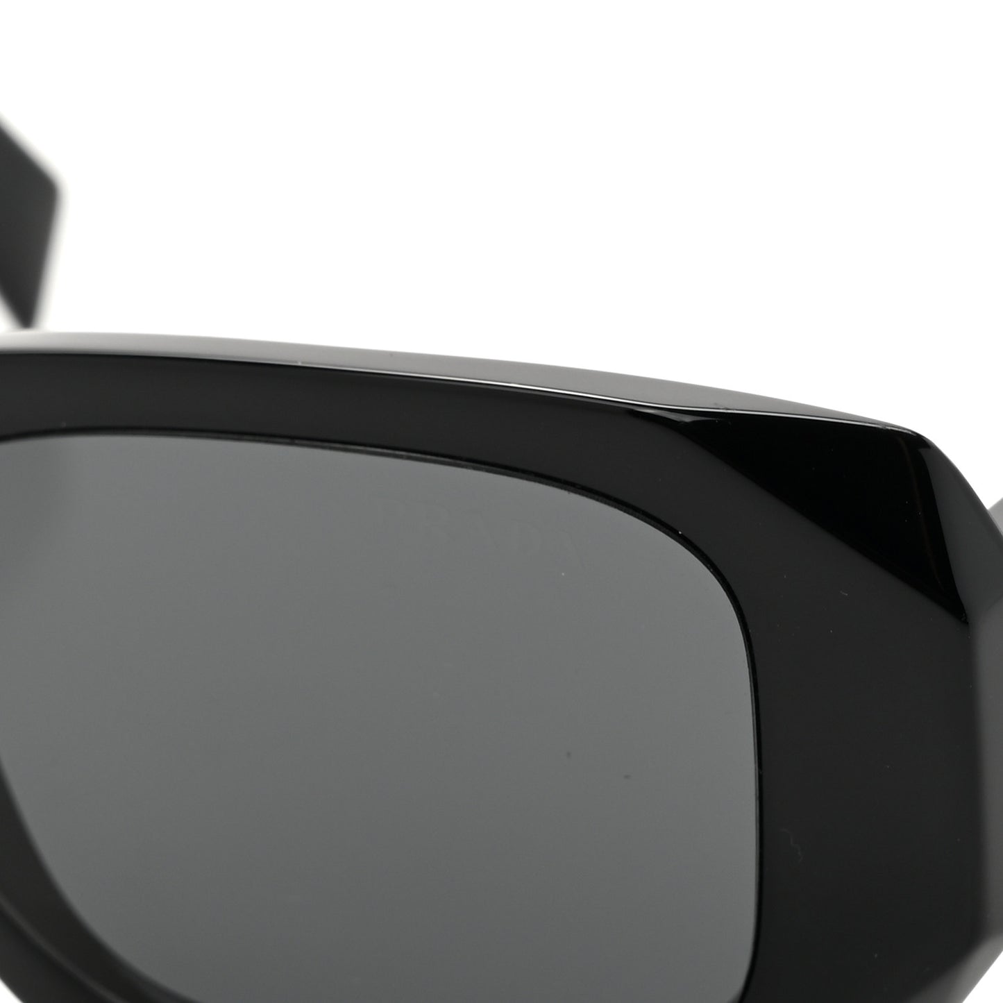 Acetate Symbole Sunglasses SPR 17W Black