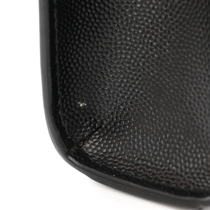 Saint Laurent Grain De Poudre Medium Classic Monogram Kate Satchel Black 12 of 12