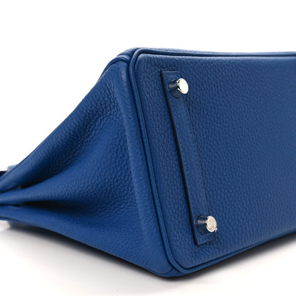 Hermes Togo Birkin 25 Bleu Royal 7 of 8