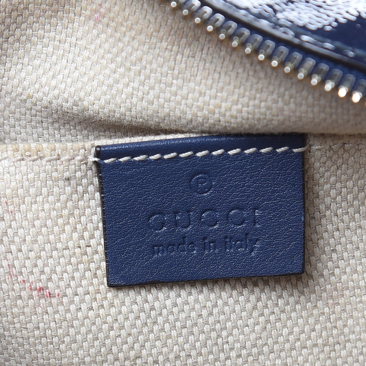 Vernice Naplack Small Soho Disco Bag Uniform Blue