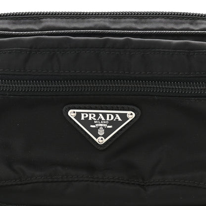 Prada Nylon Saffiano Belt Bag Black 7 of 9