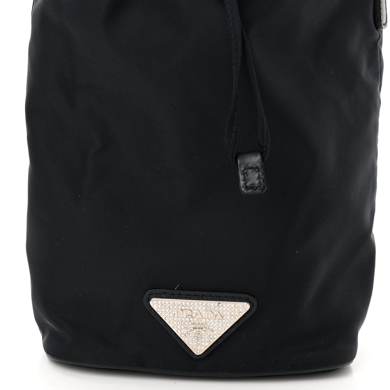 Prada Tessuto Nylon Night Bucket Bag Bleu 8 of 10
