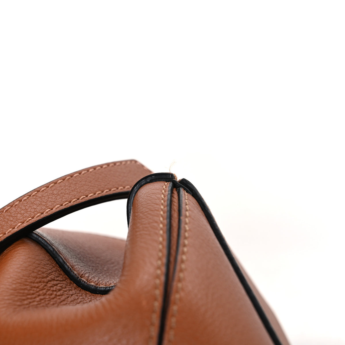 Calfskin Small Puzzle Bag Tan