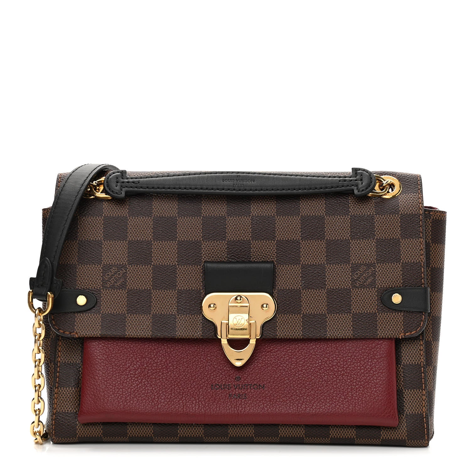 Louis Vuitton Damier Ebene Vavin PM Bordeaux 1 of 12