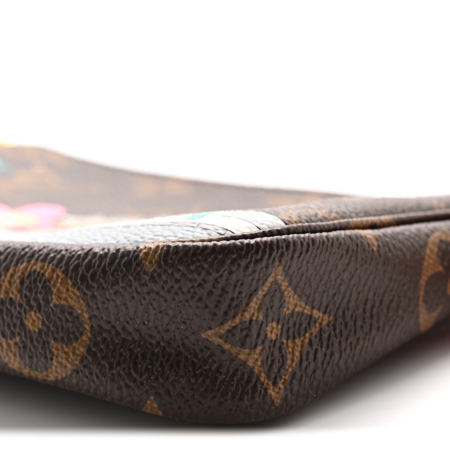 Louis Vuitton Monogram 2022 Christmas Animation Paris Mini Pochette Accessories Pink 8 of 8