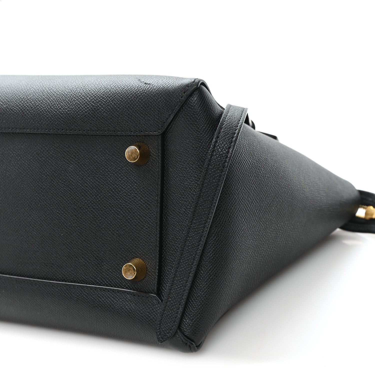 Celine Grained Calfskin Mini Belt Bag Black 9 of 10