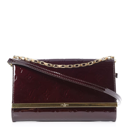 Louis Vuitton Vernis Ana Clutch Amarante 1 of 7