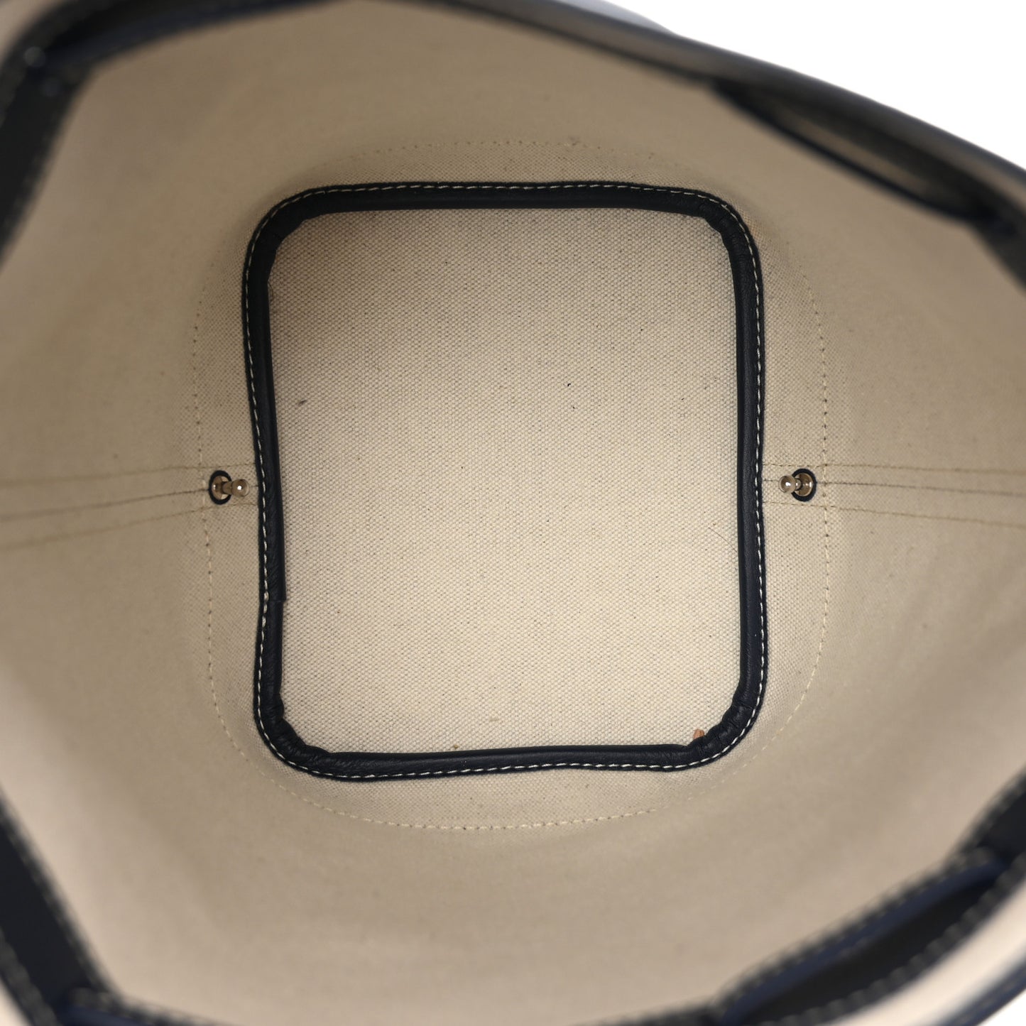 Goyardine Petit Flot Bucket Bag PM Navy