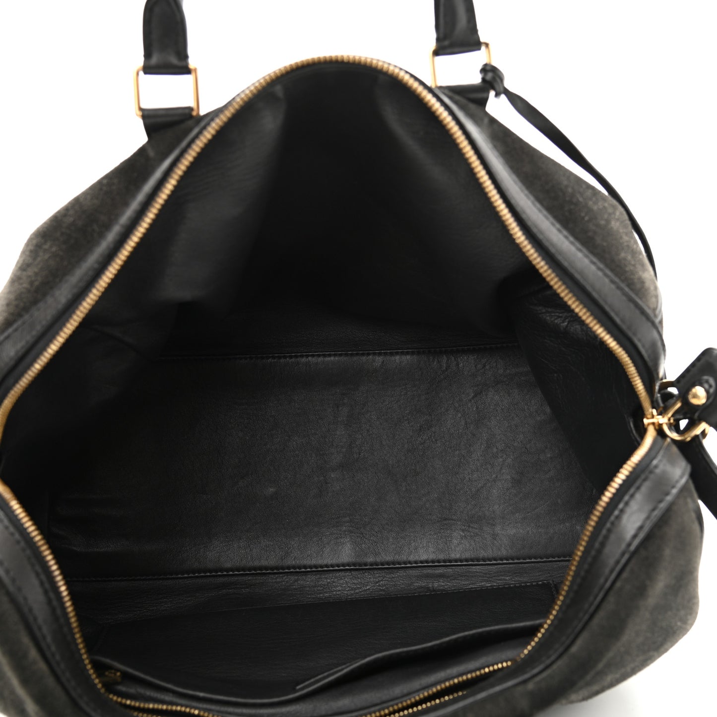 Suede Calfskin SC Bag MM Asphalt