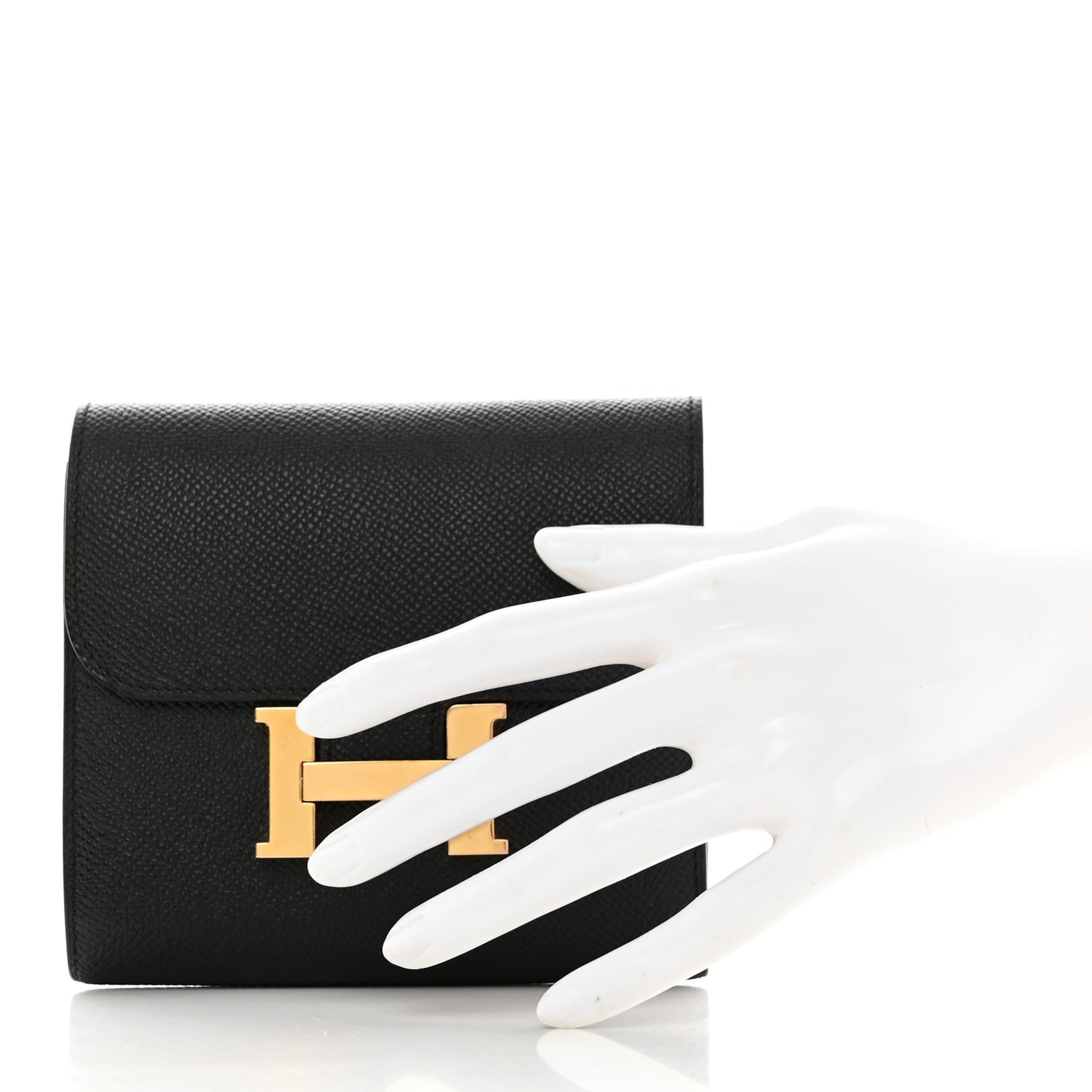 Epsom Constance Compact Passant Wallet Black