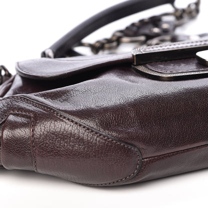 Prada Vitello Shine Shoulder Bag Brown 8 of 10