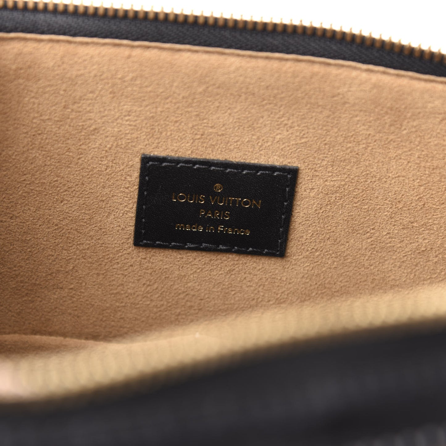 Transformed Canvas Patent Time Trunk Alma PM Beige