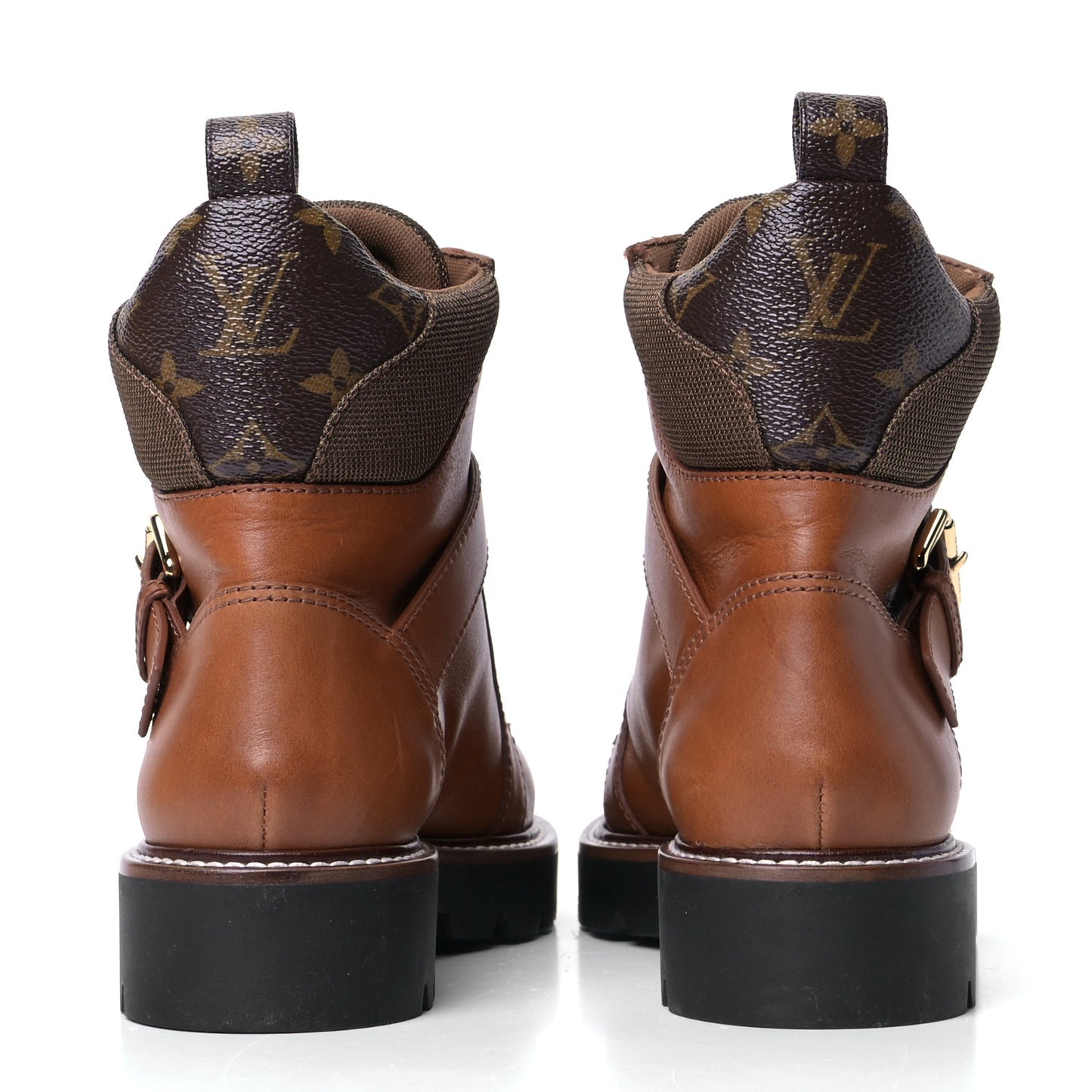 Calfskin Territory Ranger Combat Boots 39 Cognac