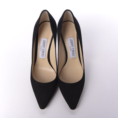 Jimmy Choo Suede Romy 85 Pumps 36 Black 5 of 10