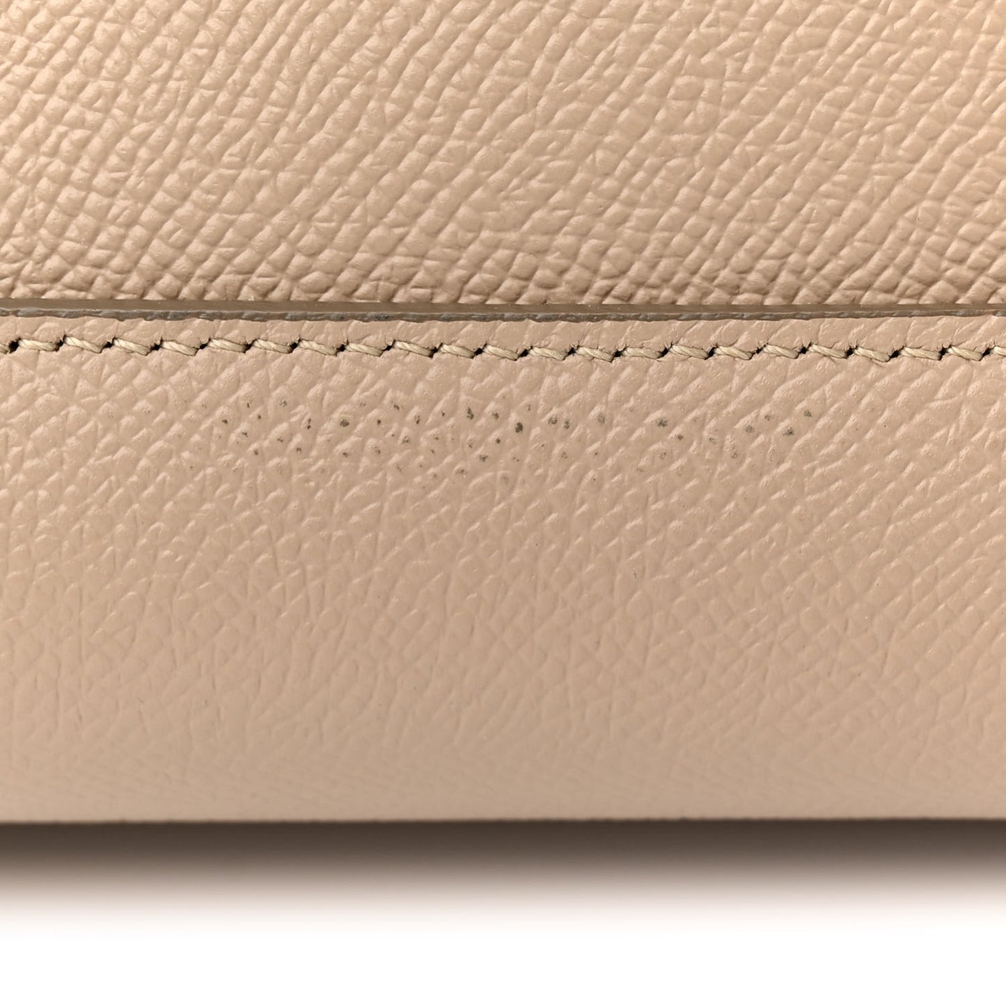 Grained Calfskin Mini Belt Bag Light Taupe