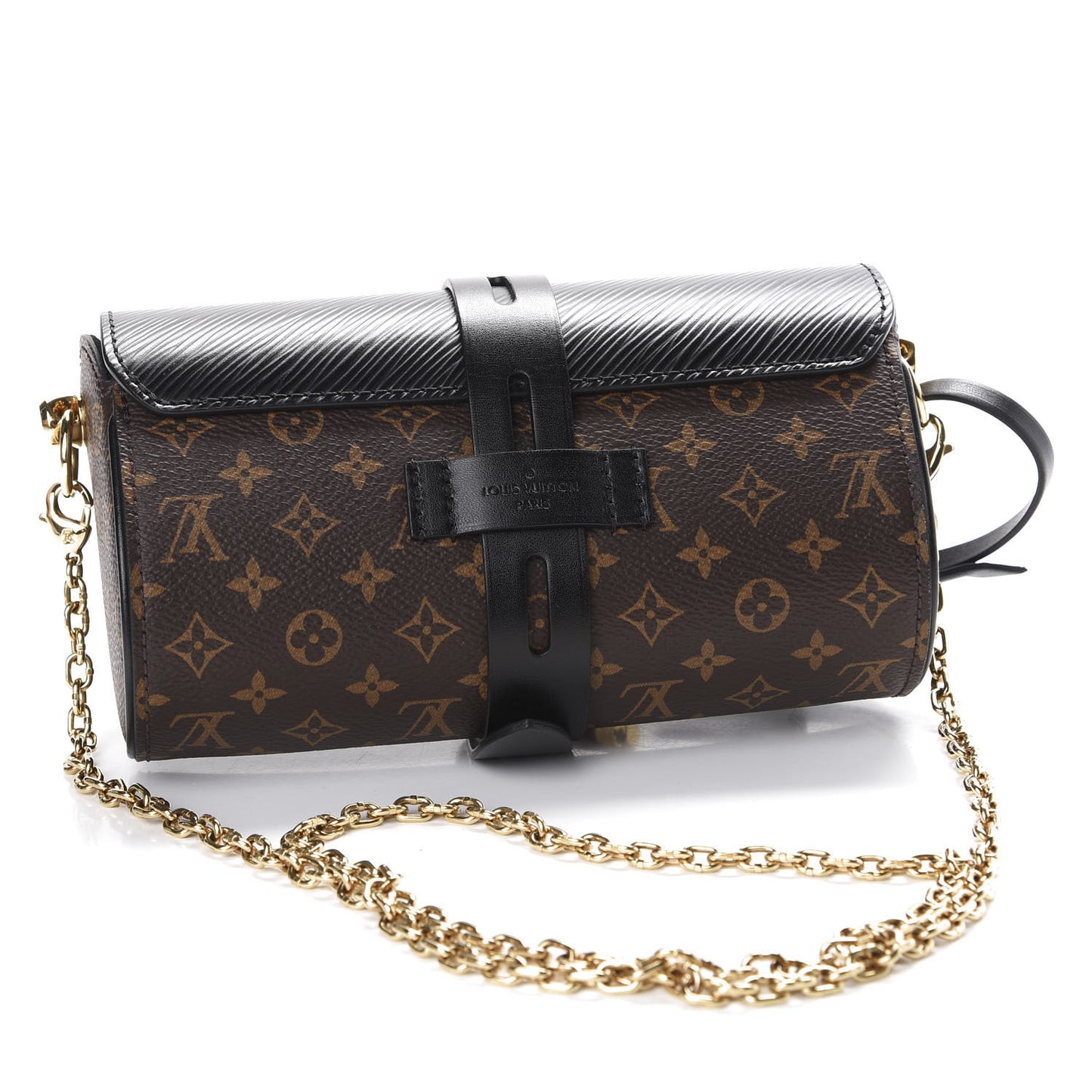 Epi Monogram Glasses Case Black