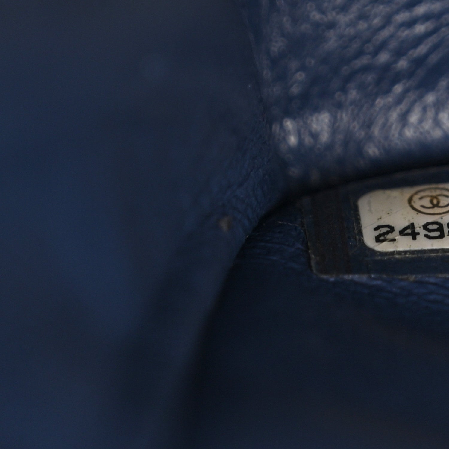 Chanel Caviar Quilted Medium Double Flap Navy 7 of 13