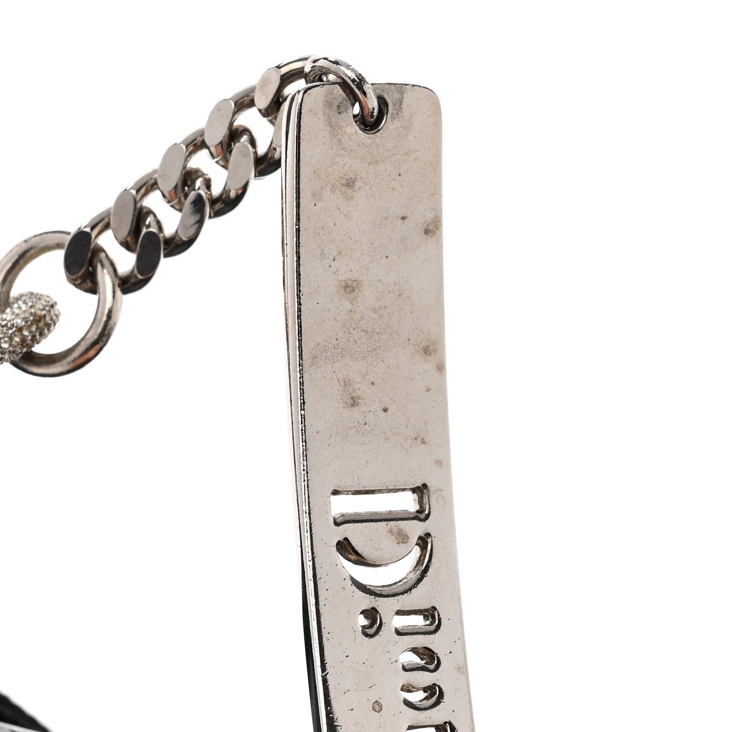 Christian Dior Coated Canvas Crystal Hardcore Bag Black 13 of 16