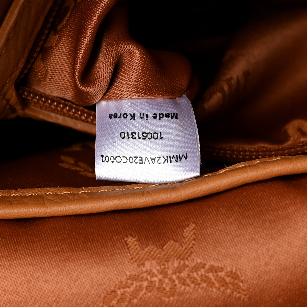 Visetos Small Sprinkle Stud Stark Backpack Cognac