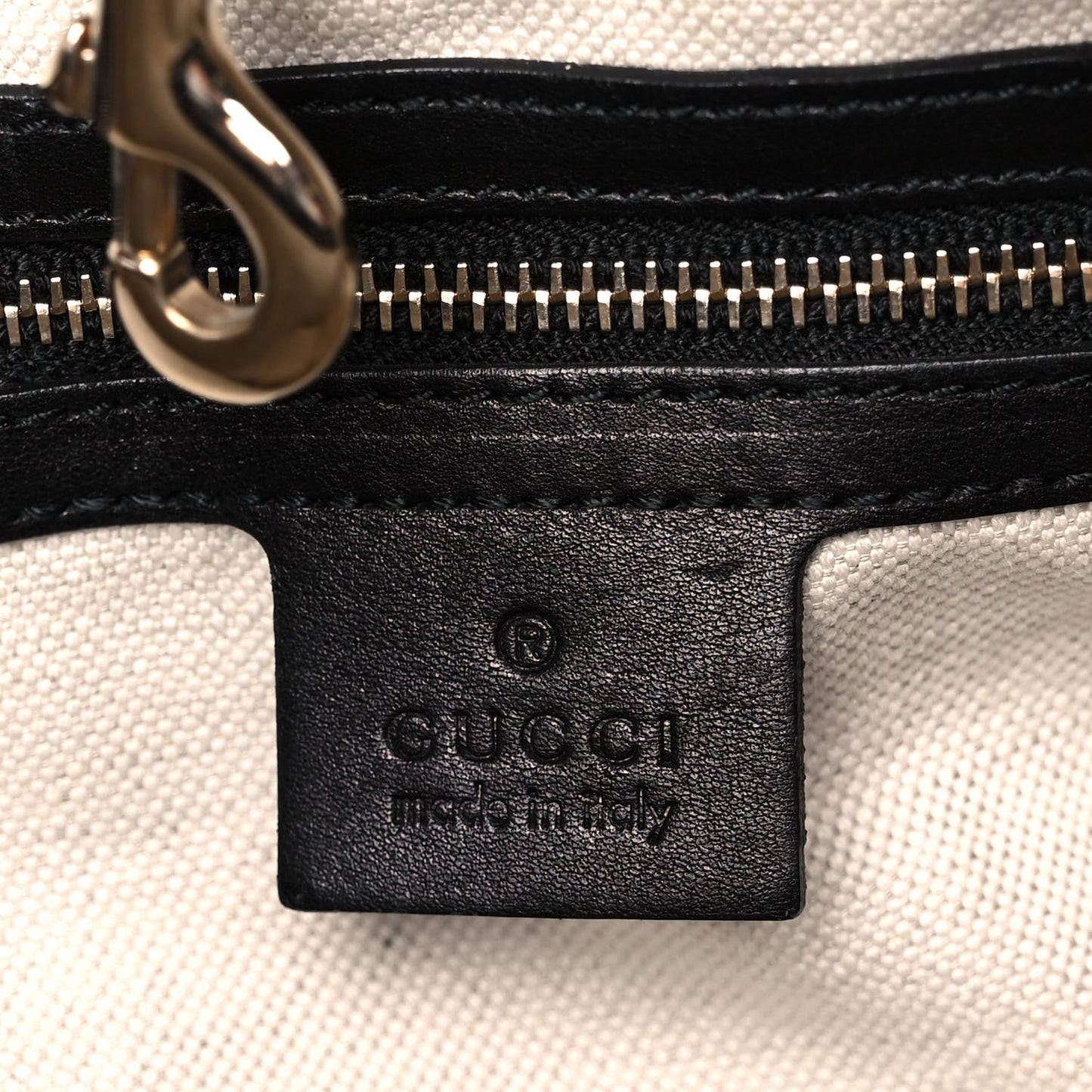 Microguccissima Medium Nice Tote Black