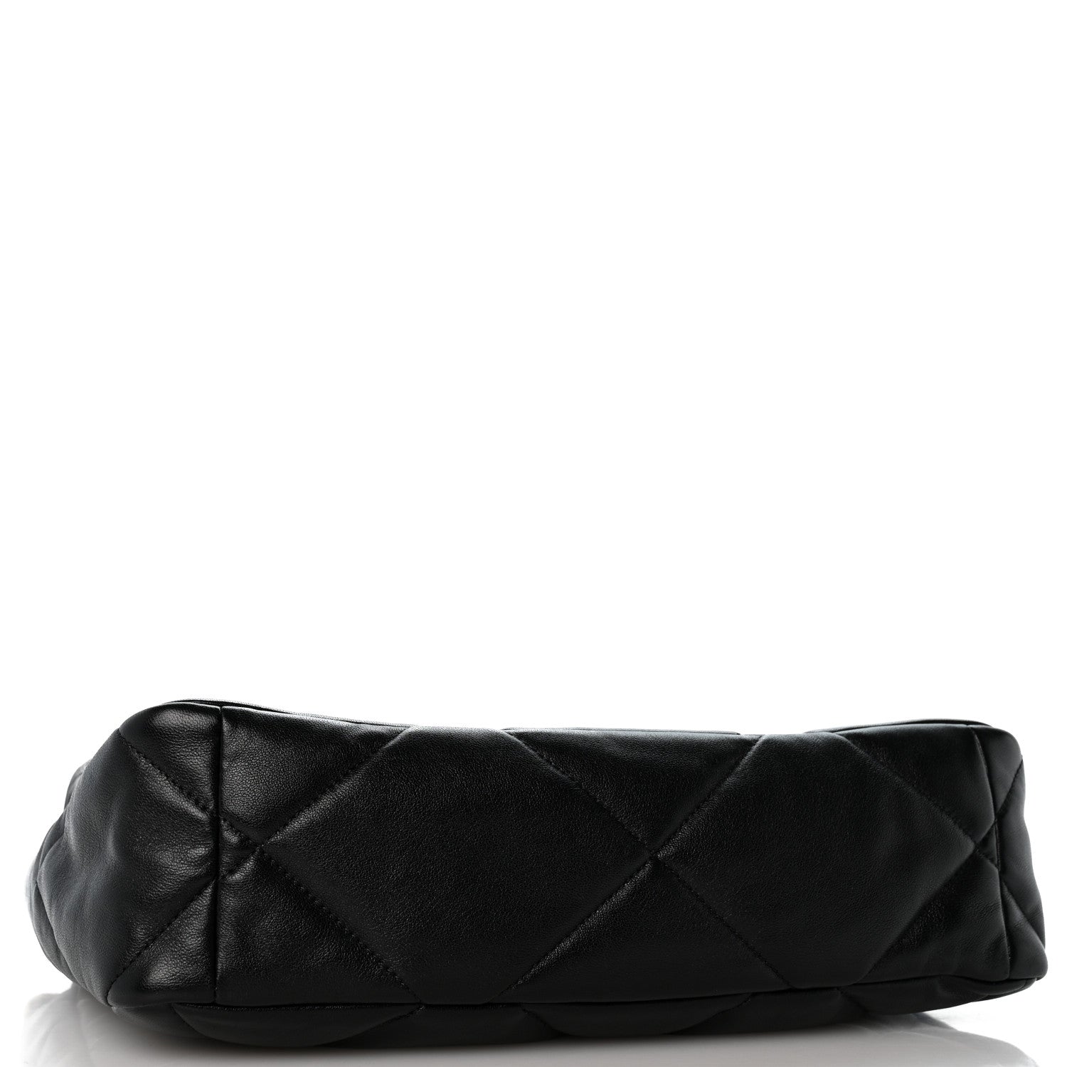 Chanel Lambskin  Quilted Large Chanel 19 Flap Black 4 of 13