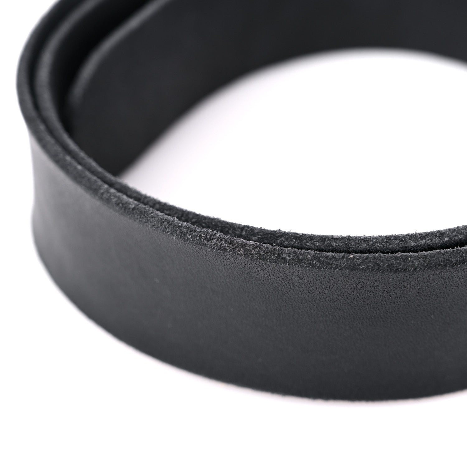 Gucci Faded Calfskin Double G 40mm Belt 80 32 Black 6 of 7