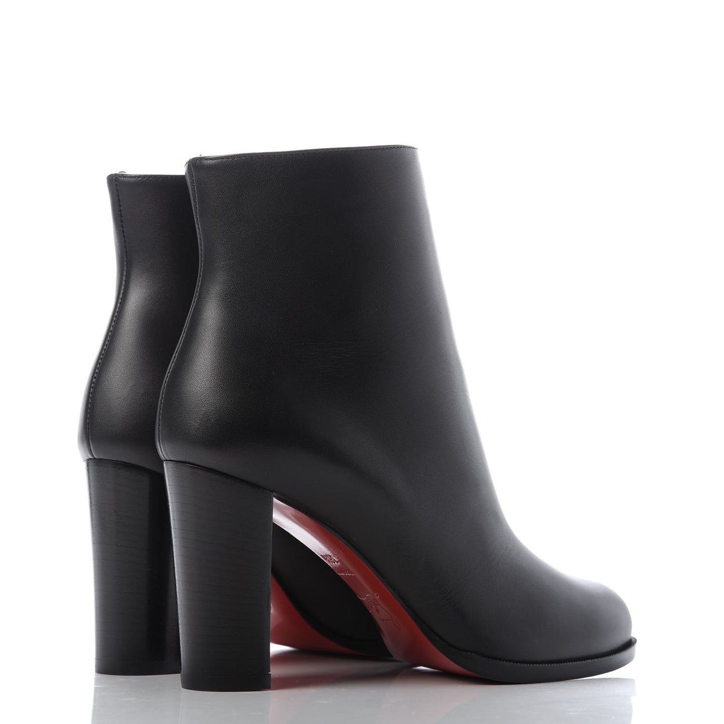 Calfskin Adox 85 Ankle Boots 36.5 Black