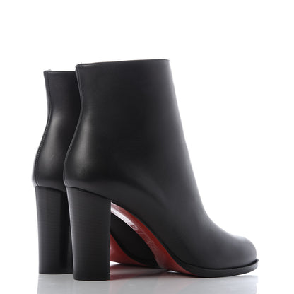Christian Louboutin Calfskin Adox 85 Ankle Boots 36.5 Black 4 of 8