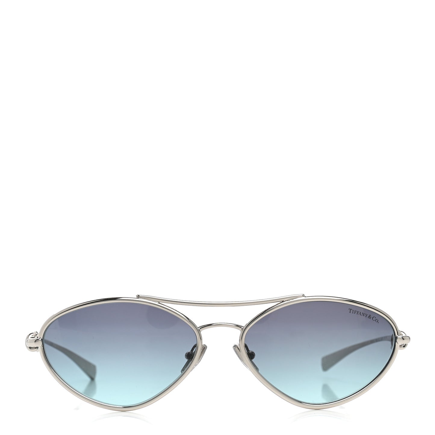 Metal Knot Sunglasses TF3117 Silver