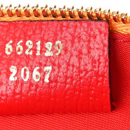 Gucci X DISNEY GG Supreme Monogram Web Daisy Donald Duck Pencil Case Blue 7 of 9