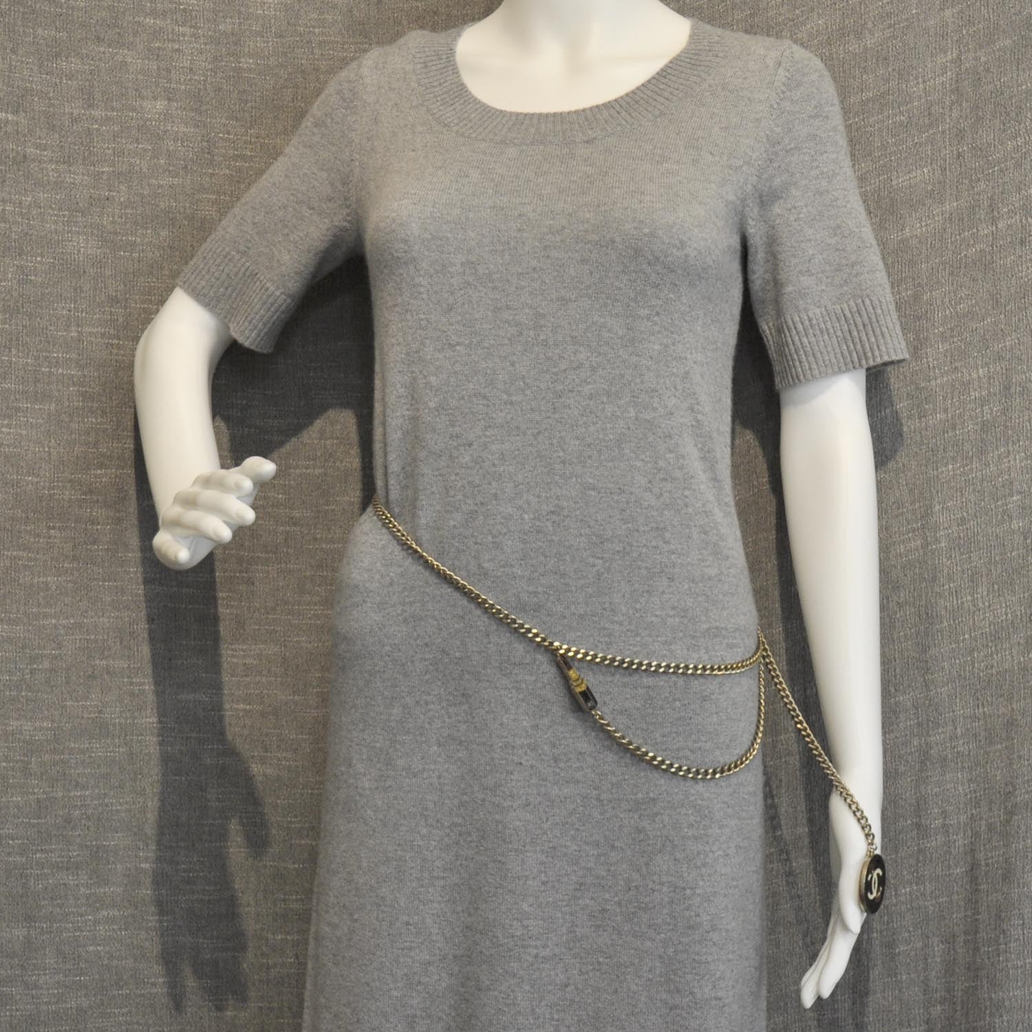 Chanel Lipstick CC Kisses Chain Belt Gold 3 of 8