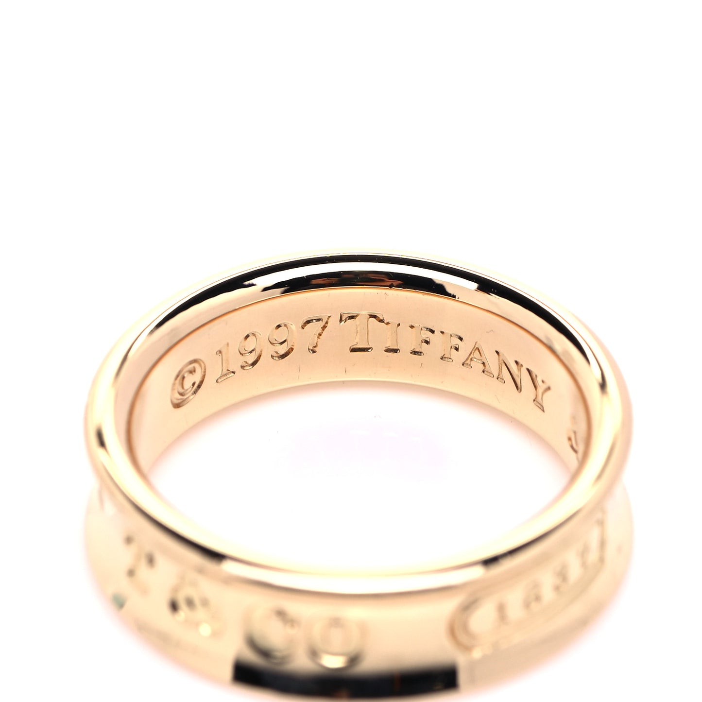 18K Yellow Gold 1837 Band Ring 53 6.5