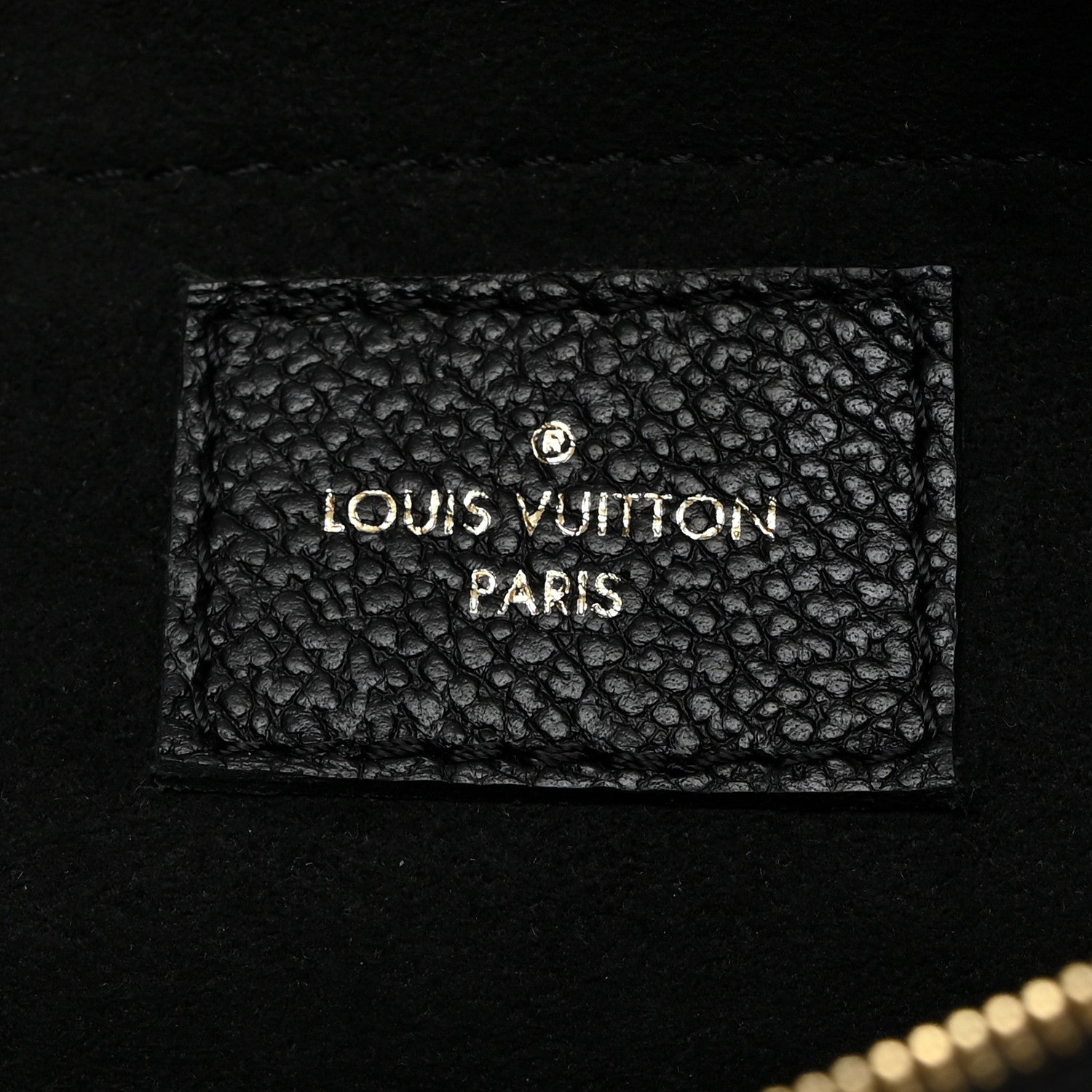 Louis Vuitton Empreinte Monogram Giant Multi Pochette Accessories Large Pochette Black 7 of 8