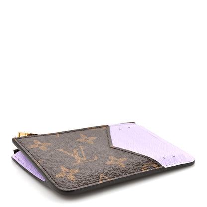 Louis Vuitton Monogram Zipped Romy Card Holder Bubble Tea 4 of 8