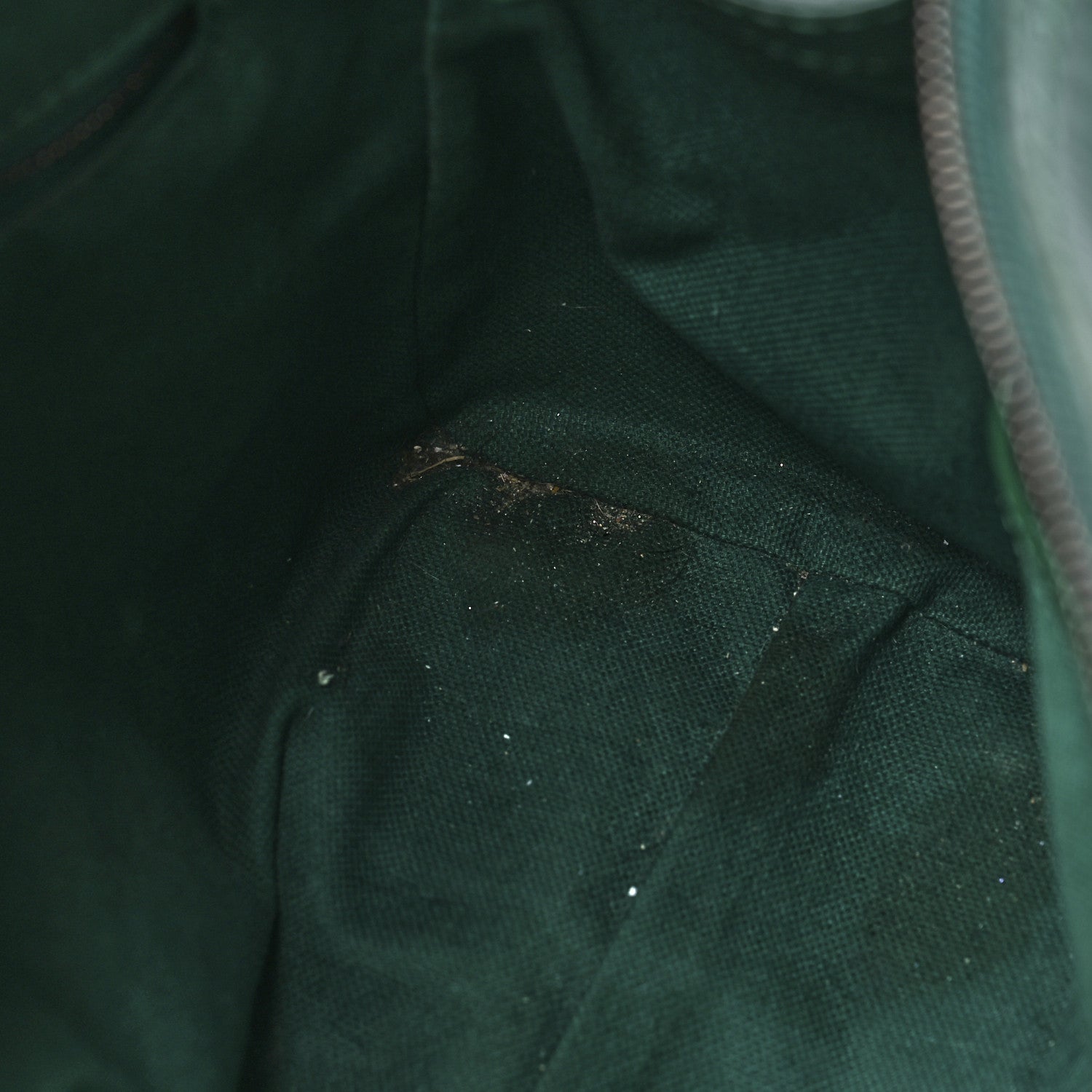 Burberry Patent Check Embossed Medium Anford Convertible Bowling Bag Dark Green 14 of 17