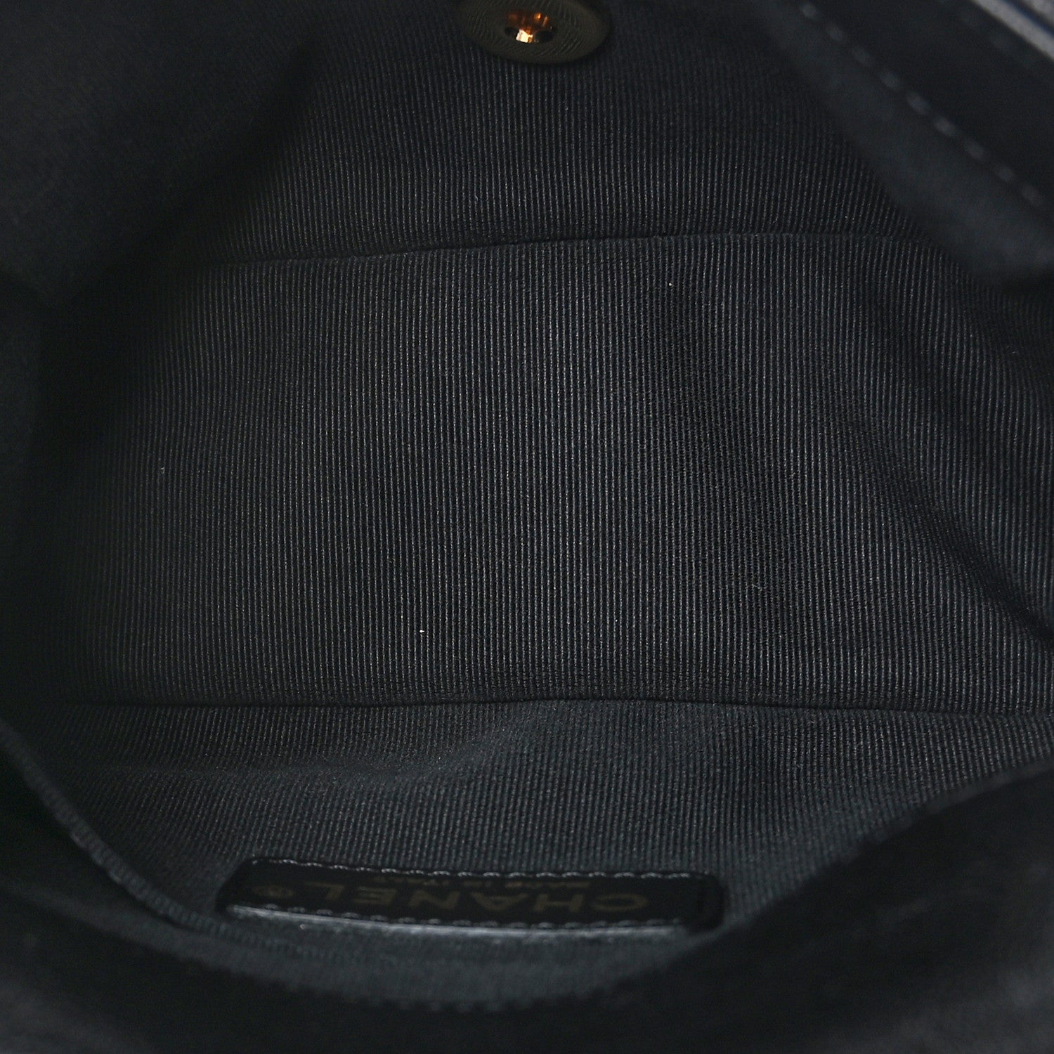 Chanel Lambskin Metal Quilted Mini Top Handle Square Flap Black 5 of 9