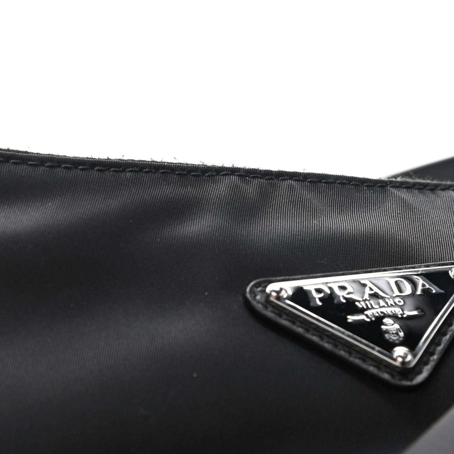 Tessuto Nylon Studded New Vela Hobo Black Fuoco