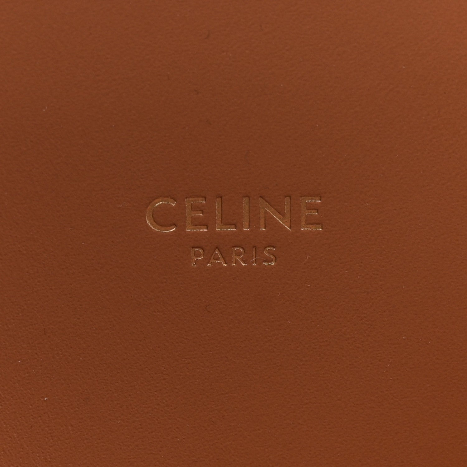 Celine Canvas Calfskin Logo Print Small Vertical Cabas Natural Tan 6 of 11