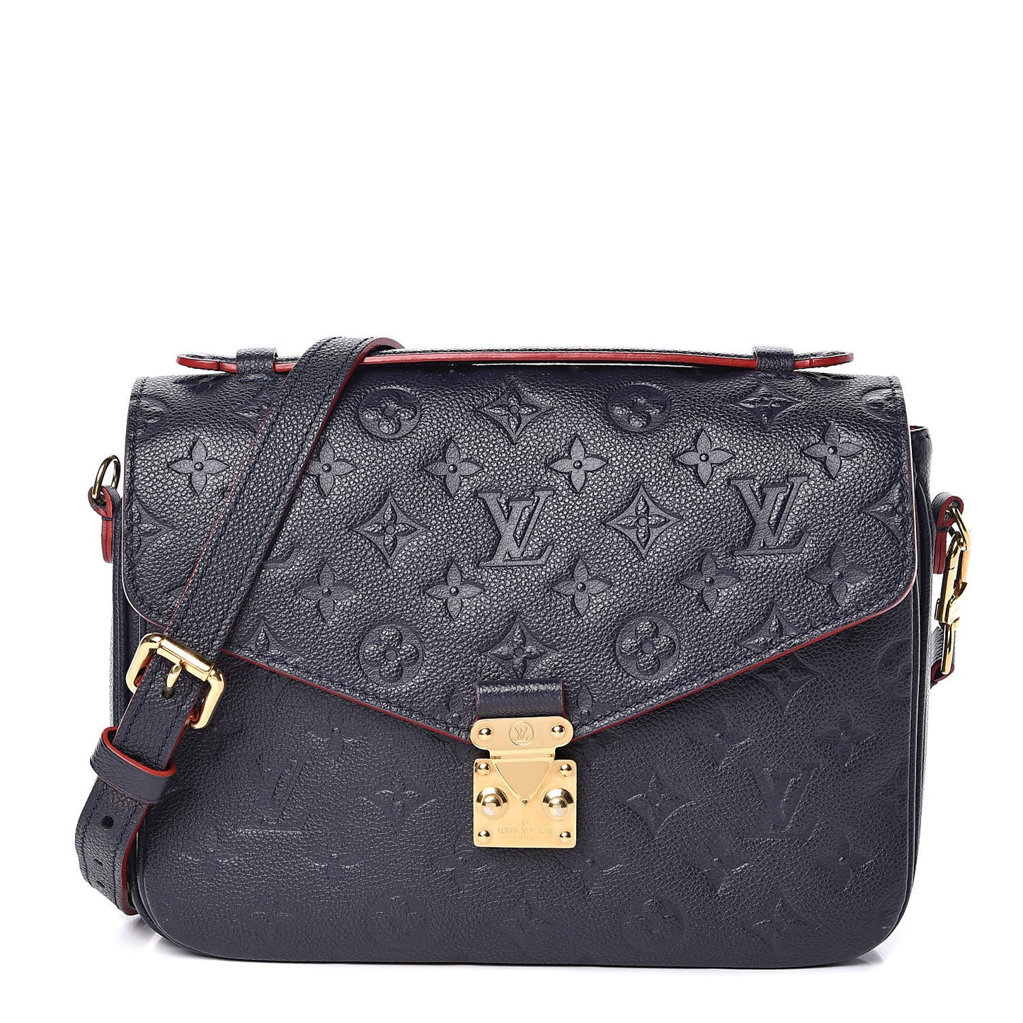 Empreinte Pochette Metis Marine Rouge