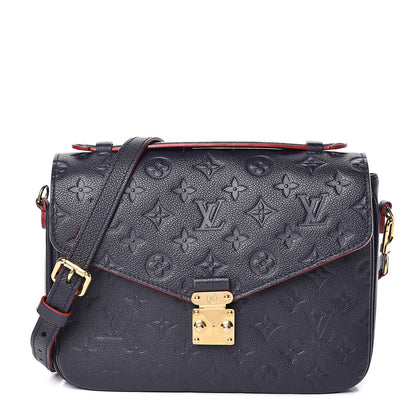 Louis Vuitton Empreinte Pochette Metis Marine Rouge 1 of 9