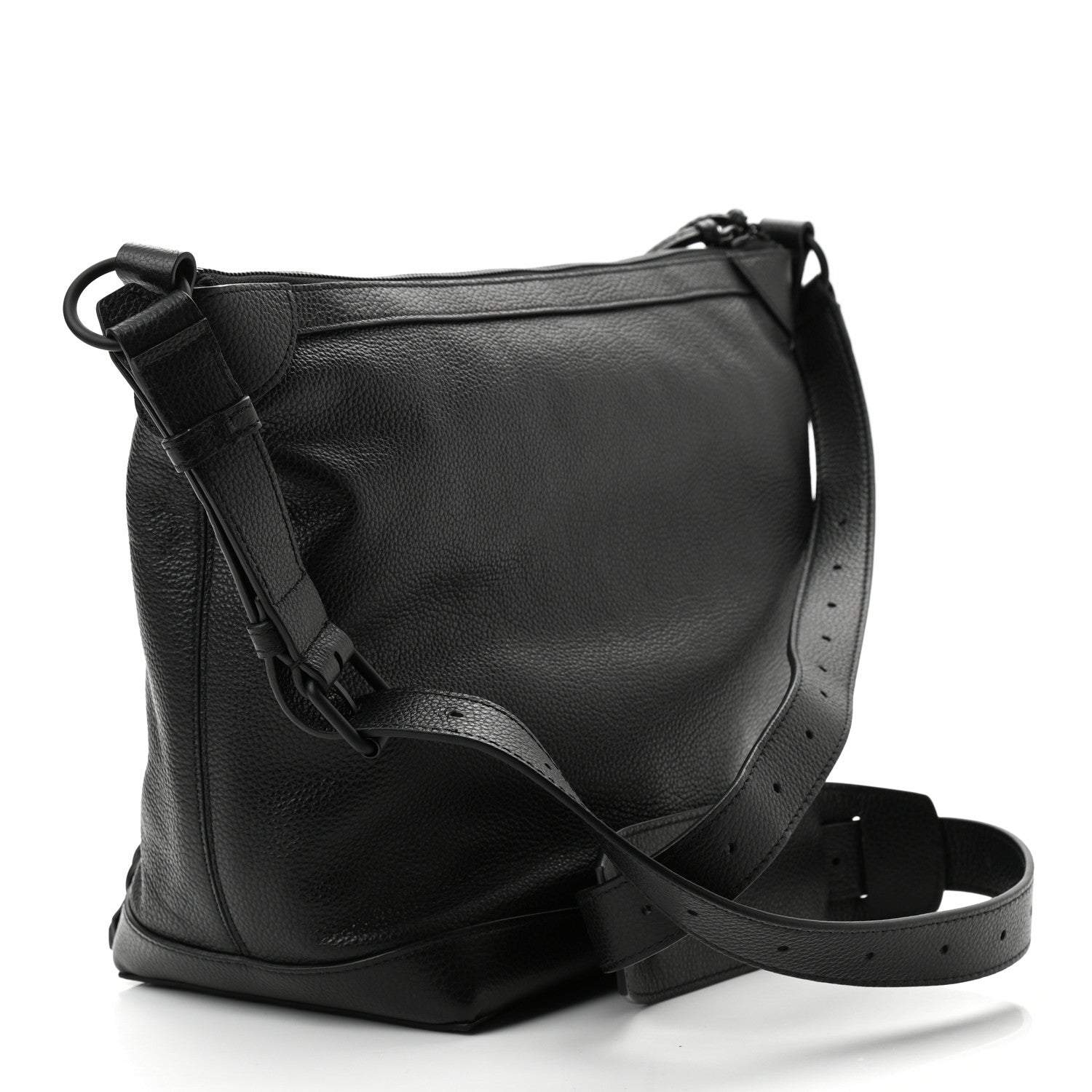 Balenciaga Grained Calfskin Black Hardware Small Neo Classic Hobo Black 3 of 10