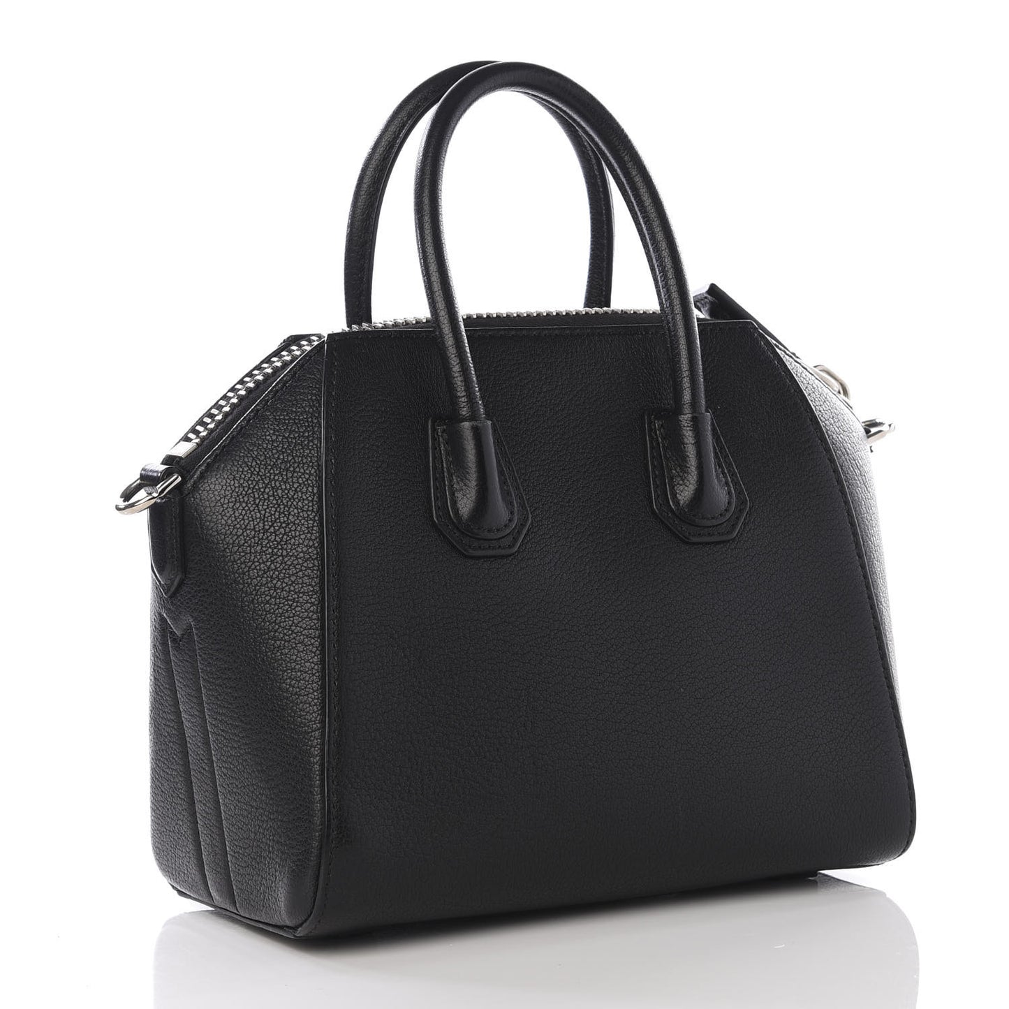 Sugar Goatskin Mini Antigona Black