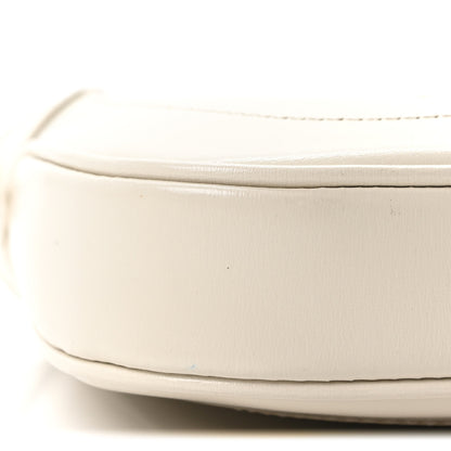 Gucci Boarded Dyana Lux Calfskin Mini Jackie 1961 Hobo Mystic White 9 of 10