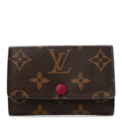 Louis Vuitton Monogram 6 Key Multicles Holder Fuchsia 1 of 10