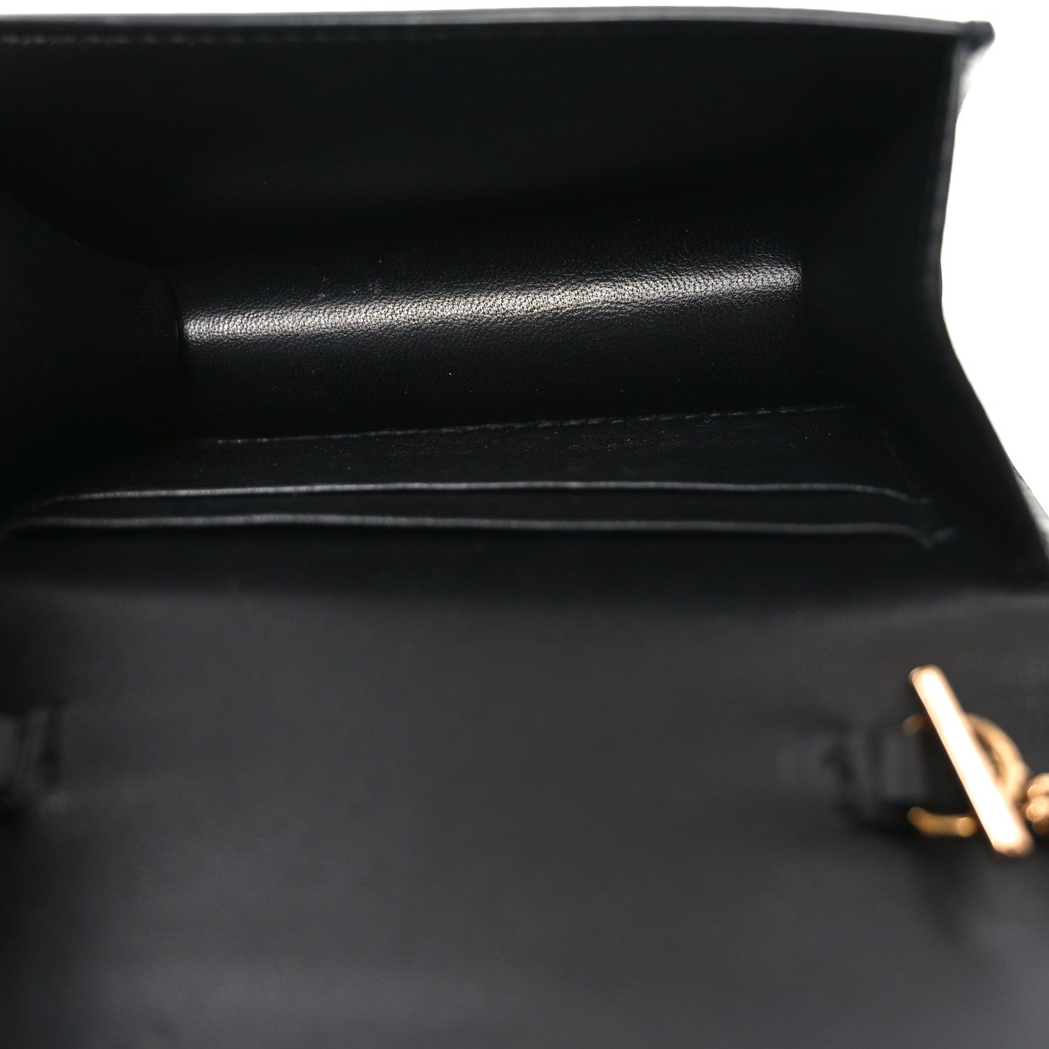 Versace Vitello Mini Virtus Chain Clutch Black 4 of 9