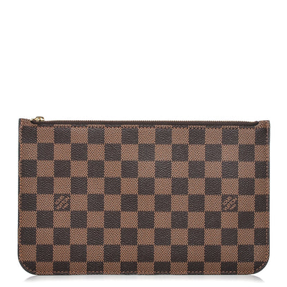 Louis Vuitton Damier Ebene Neverfull MM GM Pochette 1 of 7