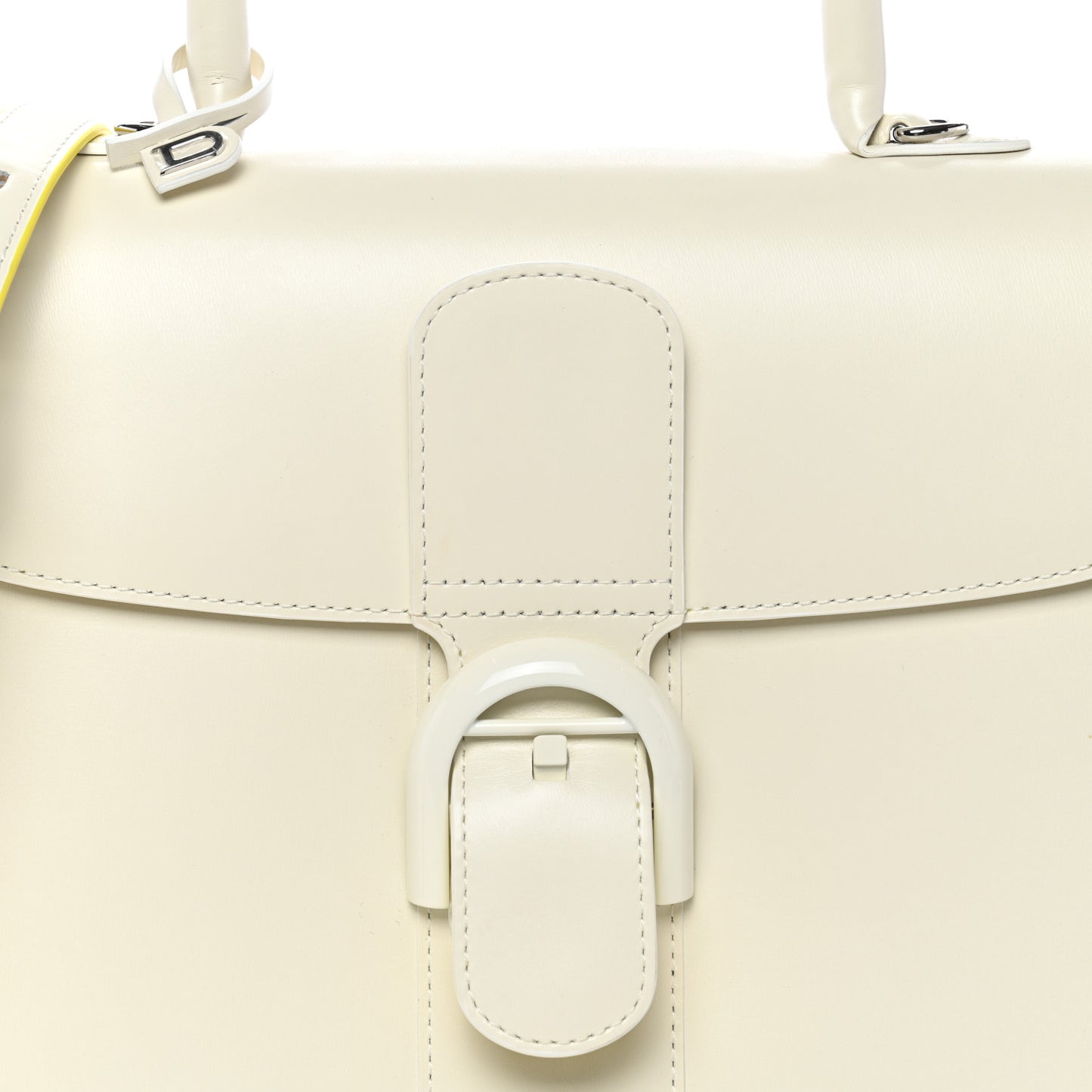 Boxed Calfskin MM Magic Brillant Satchel Ivory