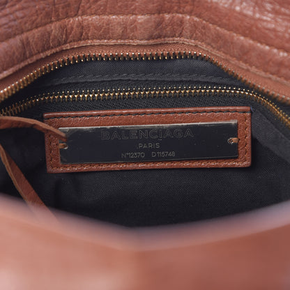 Balenciaga Agneau Classic Gold Hardware City Marron Cognac 6 of 14